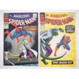 AMAZING SPIDER-MAN #44 & 45 (2 in Lot) - (1967 - MARVEL - US & UK Price Variant) - Second & third