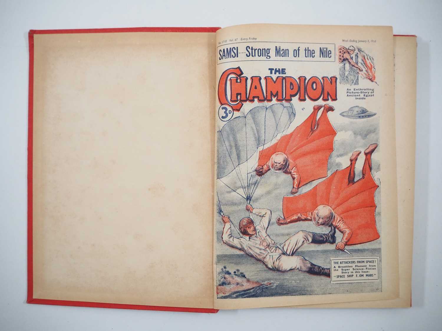 CHAMPION #577 to 1729 (82 in Lot) - (FEB. 18 1933 to MAR. 19 1955 - AMALGAMATED PRESS) - - Image 3 of 6