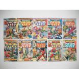 MARVEL PREMIERE: IRON FIST #16, 17, 18, 19, 20, 21, 22, 23, 24, 25 (10 in Lot) - (1974/1975 - MARVEL