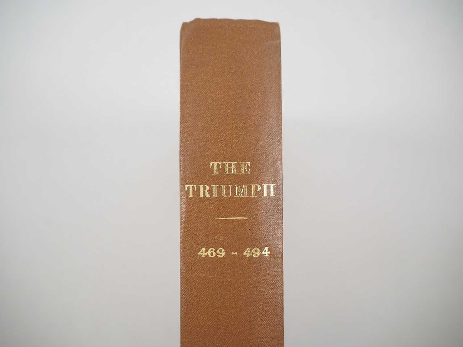 TRIUMPH #49 to 499 (21 in Lot) - (SEP. 19 1925 to MAY 12 1934 - AMALGAMATED PRESS) - Comprising #49, - Image 2 of 3