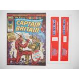 CAPTAIN BRITAIN #2 - (1976 - BRITISH MARVEL) - Dated October 20th - FREE GIFT INCLUDED - Second