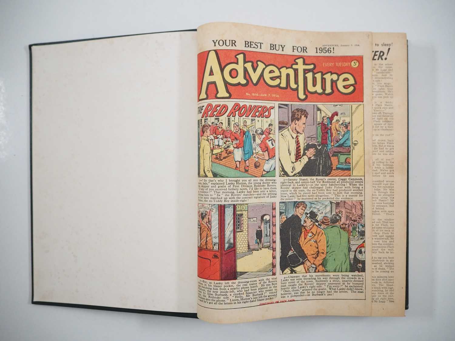 ADVENTURE #1616 to 1876 (63 in Lot) - (JAN. 7 1956 to DEC. 31 1960 - DC THOMSON) Comprising 1956 x 1 - Image 3 of 3