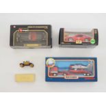 A group of mixed scale diecast by BBURAGO, MATCHBOX, MAISTO and DINKY, to include an unboxed DINKY