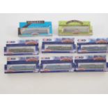 A group of CORGI 1:120 scale 'Rail Legends' diecast steam locomotives including four of the six