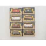 A mixed group of WRENN OO gauge wagons of various types/liveries - VG in G boxes (8)