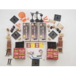 A selection of G scale accessories by LGB, MODEL POWER and others, some in original boxes - G/VG