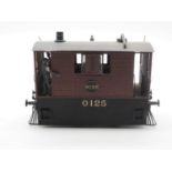 A kit/scratch built O Gauge finescale LNER class Y6 Tram loco in original GER livery numbered 0125 -