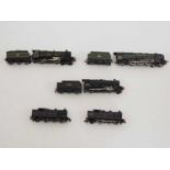 A group of HORNBY DUBLO OO gauge steam locomotives, comprising a EDL 12 Duchess Class 'Duchess of