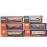 A group of LIMA O gauge wagons in various liveries - G/VG in F/G boxes (6)