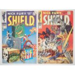 NICK FURY, AGENT OF SHIELD #1 & 2 (2 in Lot) - (1968 - MARVEL) - Includes the first appearance of