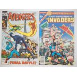 AVENGERS #71 + INVADERS KING-SIZE ANNUAL #1 (2 in Lot) - (1969/1977 - MARVEL - US & UK Price