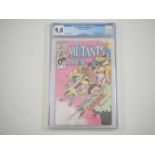 NEW MUTANTS ANNUAL #2 - (1986 - MARVEL) - GRADED 9.0 (VFN/NM) by CGC - The first appearance and