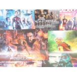 MARVEL: A group of ten one sheet and UK Quad film posters comprising - SHANG CHI AND THE LEGEND OF