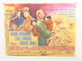 INN OF THE SIXTH HAPPINESS (1959) UK Quad film poster - Tom Chantrell artwork - linen backed