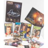 STAR TREK: A large quantity of Star Trek memorabilia including magazines, commercial posters and