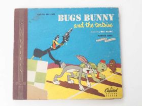 BUGS BUNNY AND THE TORTOISE featuring Mel Blanc - A 1948 Warner Bros Capitol Presents record