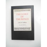 J.R.R.TOLKIEN - LORD OF THE RINGS: A one volume edition 'Deluxe Edition' fifth printing 1976 fine