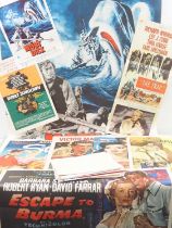 A group of Adventure film posters comprising: MOBY DICK (1956) French Grande and (1960s release) one