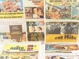 A quantity of War related US half sheet movie posters for: BENGAL BRIGADE (1954) - Style A and Style