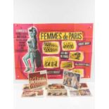 FEMMES DE PARIS (1953) (Women of Paris) - UK Quad and lobby cards (2)