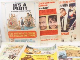 A group of rolled movie posters comprising: THE TEAHOUSE OF THE AUGUST MOON (1956) and PRIVATE'S