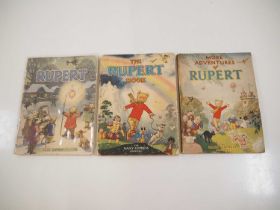 RUPERT THE BEAR (1947/8 and 9) A group of three Softback Annuals