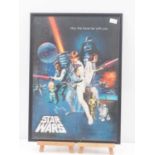 STAR WARS: A NEW HOPE - 'May the Force Be with You' framed and glazed lenticular