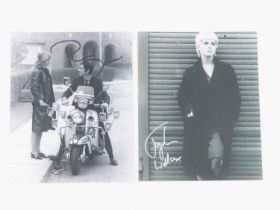 QUADROPHENIA: A pair of signed black/white photographs - Toyah Wilcox and Phil Daniels (2)