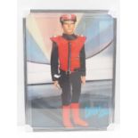 GERRY ANDERSON (1989) - A framed and glazed Captain Scarlett poster - 28" x 37"