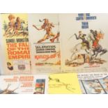 A group of US 30x40 rolled movie posters comprising: TARAS BULBA style B 1sh (1962), FLIGHT FROM