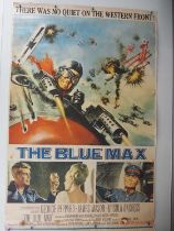 THE BLUE MAX (1966) US 60x40 - rolled - repairs