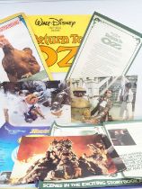 RETURN TO OZ (1985) - A large quantity of film memorabilia comprising: 5 X UK Quad film posters (4