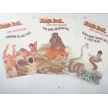 WALT DISNEY: THE JUNGLE BOOK (1967) A group of three promotional double crown film posters -