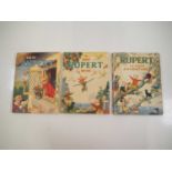 RUPERT THE BEAR (1944/5 and 6) A group of three Softback Annuals