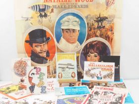 A large group of comedy film posters and memorabilia comprising: THOSE MAGNIFICENT MEN IN THEIR