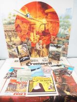 A quantity of international war movie memorabilia comprising: ZULU DAWN (1979) Belgian Affiche;