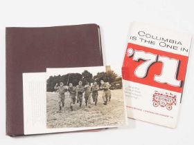 COLUMBIA PICTURES - Promotional binder showcasing Columbia's film releases for the 1971 calendar