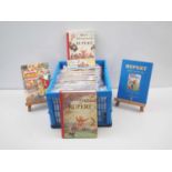 RUPERT THE BEAR: A group of facsimile reprint editions comprising: 1936 -1945, 1948 - 1953, 1955,