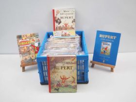 RUPERT THE BEAR: A group of facsimile reprint editions comprising: 1936 -1945, 1948 - 1953, 1955,