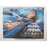 THE BLACK HOLE (1979) - British UK Quad - WALT DISNEY'S Star Wars inspired 'live action' space