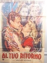 I'LL BE SEEING YOU (1944) - Italian 2-fogli - taped together - folded