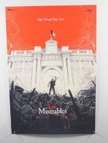 LES MISERABLES (2013) - Olly Moss - Mondo Oscar Night Edition - Hand-Numbered #247/380 - 24” x