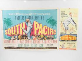 SOUTH PACIFIC (1958) - A 1960s re-release UK quad together with a first release Australian daybill -