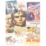 A group of international war film memorabilia comprising: THE GUNS OF NAVARONE (1961) French Grande,