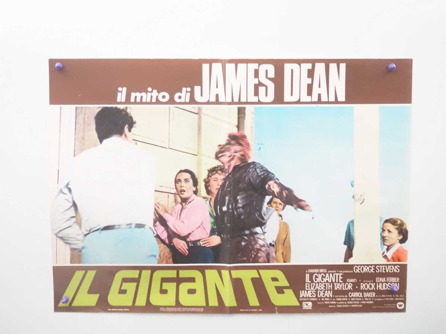 GIANT (1956) (IL GIGANTE) - Italian Photobusta - set of 6 1970s/80s re-release - folded - Bild 7 aus 7