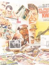 A group of war related movie memorabilia comprising: YANGTSE INCIDENT (1957), NORTH WEST FRONTIER (