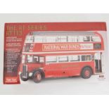 A SUNSTAR 2920 1:24 scale diecast London RT class bus in London Transport red/white livery