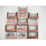 A group of EFE 1:76 scale diecast buses, all London based types - VG/E in VG boxes (13)