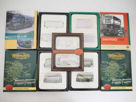 A group of EFE 1:76 scale diecast bus gift sets, mostly as new with buses still in original