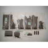 A large quantity of unboxed FLEISCHMANN Piccolo N gauge track comprising straights, curves etc,